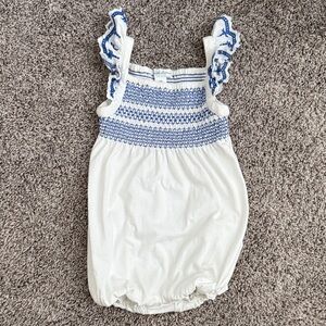 Ralph Lauren Ruffled Baby Romper